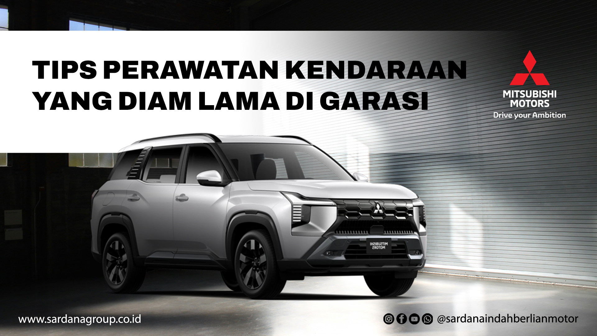 Tips Perawatan Kendaraan Yang Diam Lama di Garasi